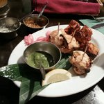ダバ インディア - 前菜セット・タンドリーチキン、マライティッカを１ピースづつ
