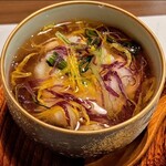 びりけんや - ■甘鯛と真鱈白子の蕪蒸し