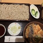 日本そば あけの蕎 - 小天丼セット@1,100円