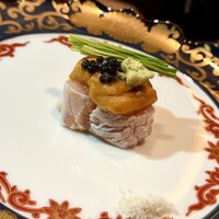 焼鳥 天赦 - 信玄鶏のささみ鳥わさ