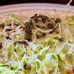 ビーフシチューとハンバーグステーキのお店 BUN吉 - バジルの効いたオリジナルドレッシングも美味