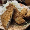 お魚と地酒 魚舟 - アジフライとカキフライがメイン