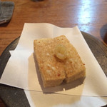 蕎麦と杜々 - 揚げ餅 ¥180-