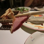 カフェ ドゥ シャンパーニュ - ハムも美味いよ～～