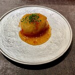 Ji-Cube - 帆立の魚香ソースがけ