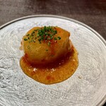 Ji-Cube - 帆立の魚香ソースがけ