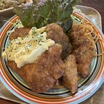 たんぽぽ - 2025.3某日の日替定食『鶏南蛮』