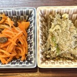 たんぽぽ - 選べる小鉢からキャロットラペ＆おから