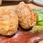豊。 - 絶品焼きおにぎり、と絶品浅漬け