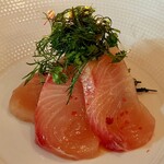 Filemone - カンパチのカルパッチョ