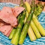 豊。 - アスパラベーコン