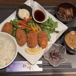 鈴の音 - 大粒カキフライ定食