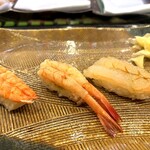 にぎり鮨 一五〇 - 海老三昧