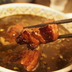松乃木飯店 - トロトロの角煮。たれの味が絶品