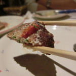 カフェ ドゥ シャンパーニュ - 仔牛らしく柔らかい肉だった、、、。