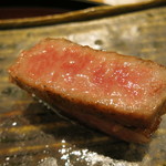 日本料理 太月 - 26年7月　仙台牛炭火焼き　アップ