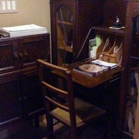 ろあん松田 篠山店 - 事務所ちら見。こんな所までとってもレトロ