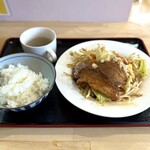 ベジっち - ・肉野菜炒め定食 醤油 800円/税込
・背脂マシ 110円/税込