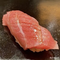 鮨屋 大かわ 久 - 大間産 天然本鮪 トロ