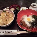 Hanagen - 華幸そばとキツネ丼のセット　920円（税込）