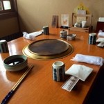 テーブルセッティングです！