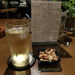 グルービー - 2014' 7/5 ジャックダニエル水割りとサービスのナッツ