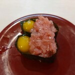 回転寿司すノ家 - うずら鉄火