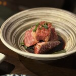 炭火焼肉 肉刺し にく式 - 厚ハラミ