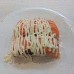 回転寿司すノ家 - 焼きサーモン