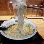 幸屋きよまる - 麺リフトアップ