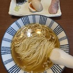 貪瞋癡 - 氷見産煮干しラーメン1000円