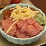 289664416 - 二口サイズのお好みちらし寿司（いくらとねぎとろ）