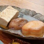 大八 - 焼き豆腐、ひろうす、梅やき