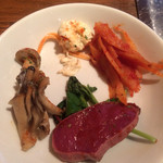 肉焼食堂もりしん - お肉はハツですよ。