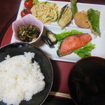千石食堂 - 2014.7 ヘルシー定食　550円