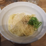 麺庵 利休 - ホタテの和え玉