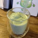 クレープ えんどう - ずんだシェイク