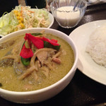タイ料理 パヤオ - グリーンカレー