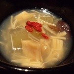 神保町 傳 - 冬瓜とほたてなどなど