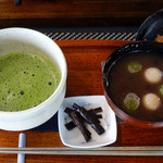 お茶の竹翆園 - 抹茶とお善哉