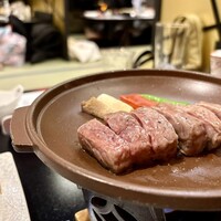 屋形船 品川 船清 - 和牛陶板焼き