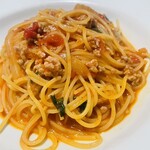 ガフーリオ - 豚肉のミンチと高知ニラのトマトソースパスタ