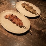 馬耳東風 - とり皮、もも
      