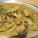 NIBOSHI MANIA - ポークグリーンカレー