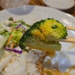 キッチン ブルー グローブ - デカイ、ブロッコリー