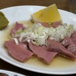 もつ焼 かど - ハツ刺し