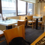 ルー・ド・メール - 窓際の２席