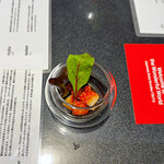 Japanese Soba Noodles 蔦 - 小鉢の「イチゴのサラダ バルサミコ風味」