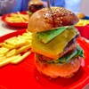 BIG BEN DINER - エメラルドチーズバーガー¥1200＋ポテトセット　¥150