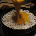 いし橋 - たまごを入れると・・・